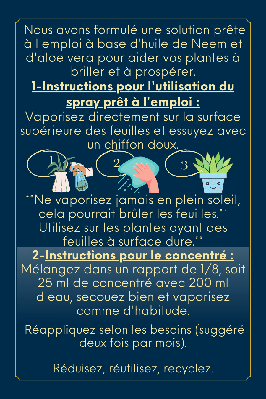 Plant Elixir -Neem oil Leaf Shine