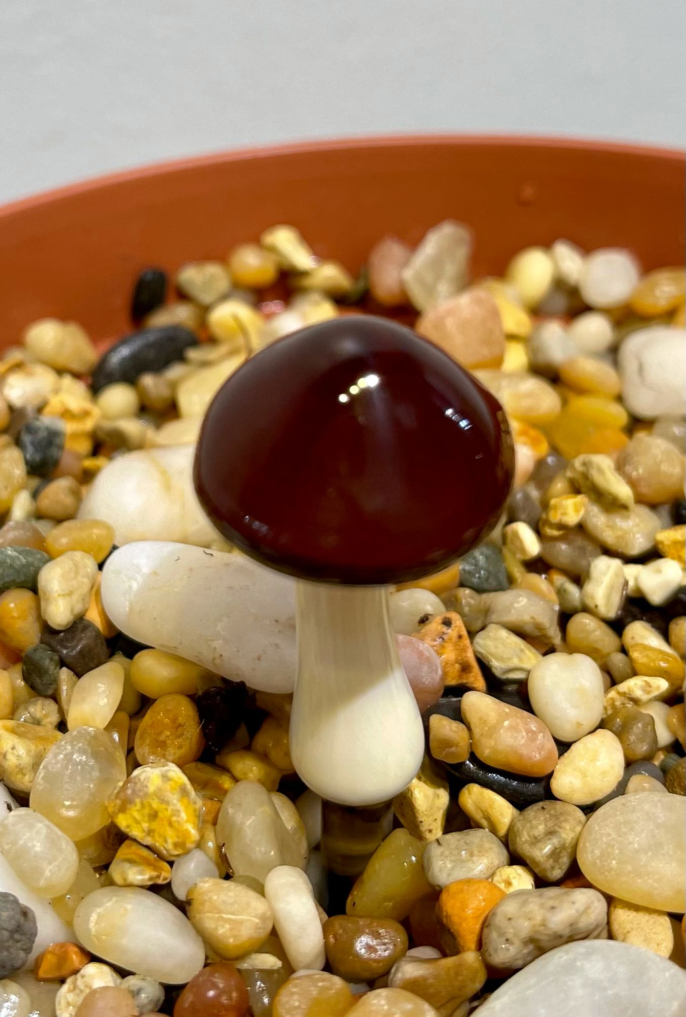 Mushroom Glass Sculptures
