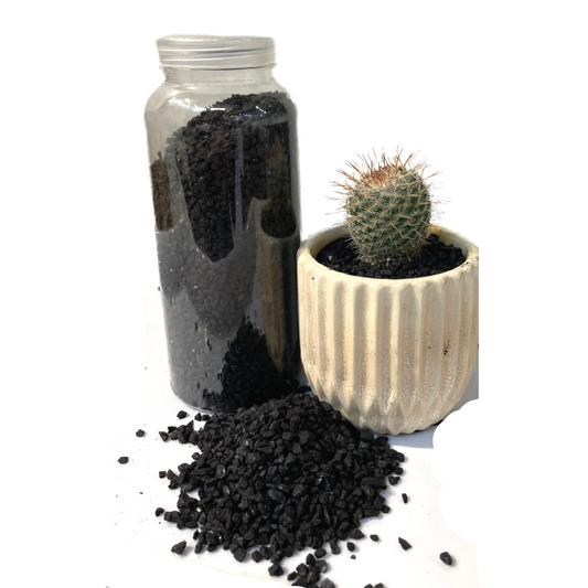 Black Pebble Decor