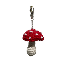Load image into Gallery viewer, Handmade Mushroom Keychains
