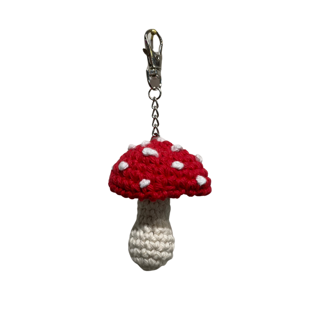 Handmade Mushroom Keychains