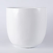 Load image into Gallery viewer, White Rounded Fibreglass Planters
