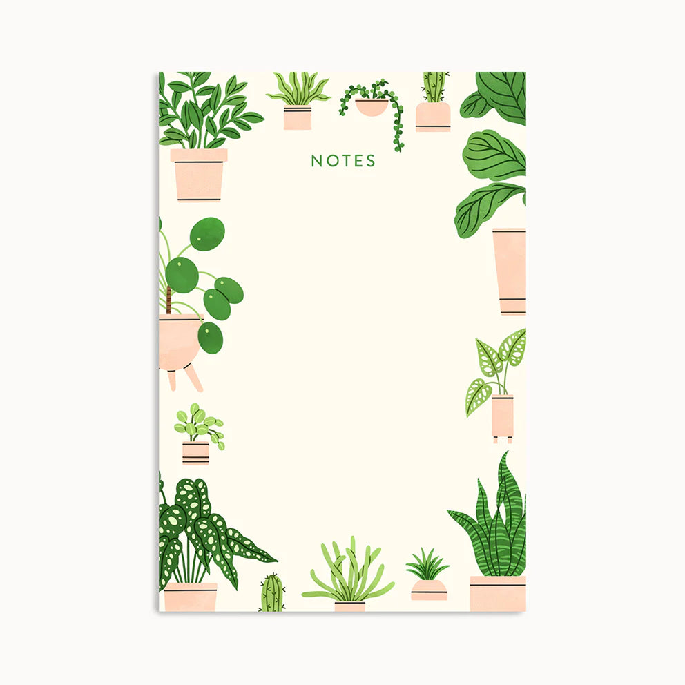 Linden Paper Plant Notepads - Local Prints -