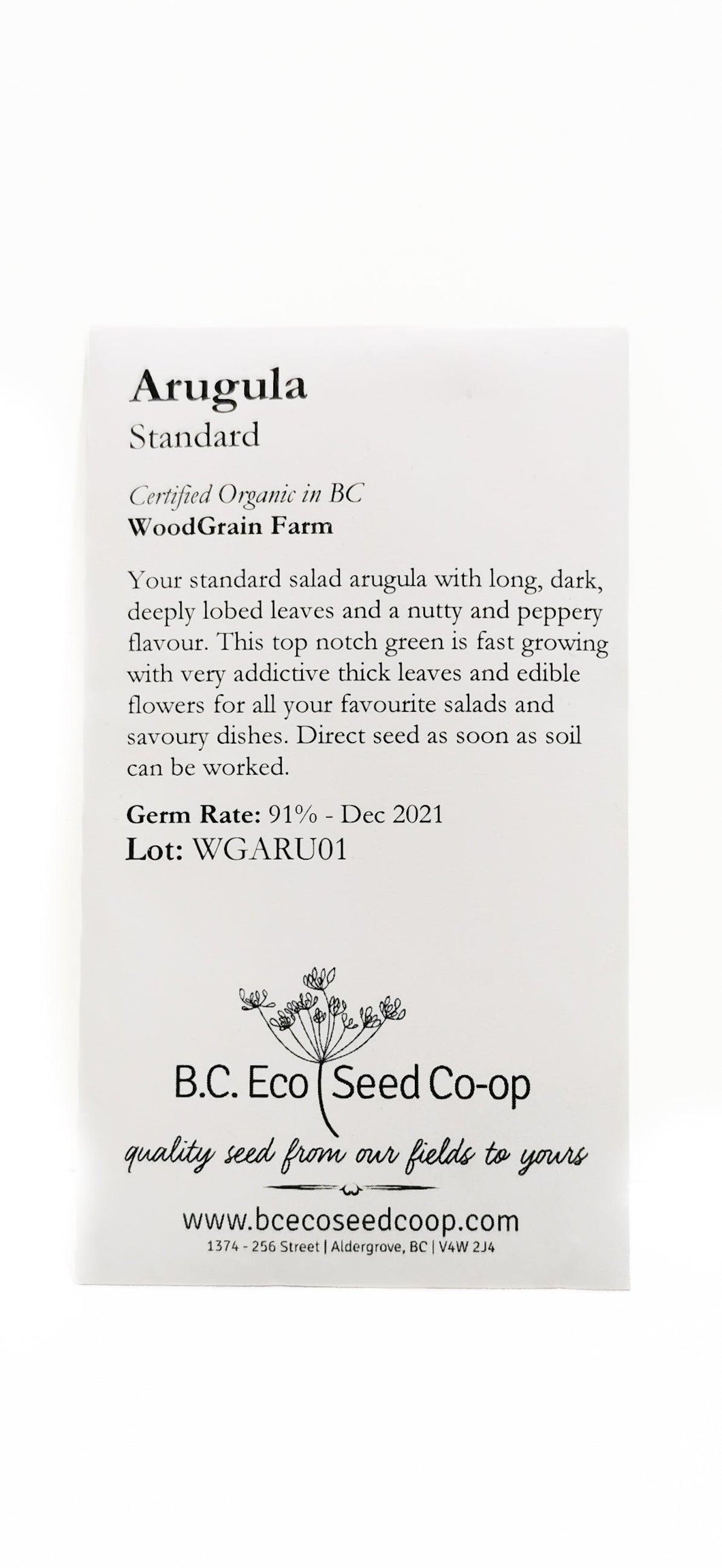 BC Eco Seeds - JUSTPLANTS